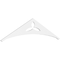Ekena Millwork Pitch Naple Architectural Grade PVC Gable Pediment, 72"W x 18"H x 1"P (6/12) GPP072X018X100NAP - alternate 1